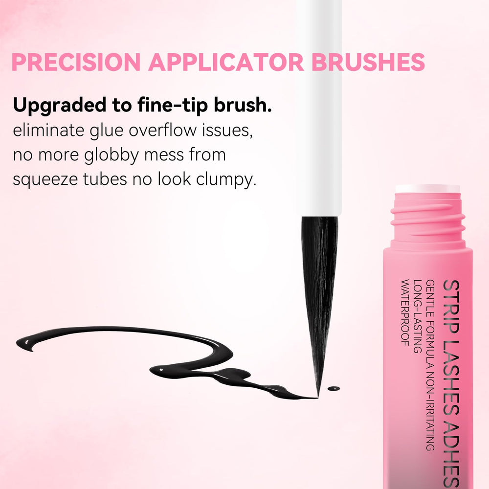 UCOOLME ultra-thin brush for precise, clean lash band application