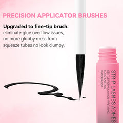 UCOOLME ultra-thin brush for precise, clean lash band application