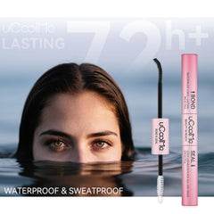 UcoolMe lash bond seal white bond invisible finish for natural lashes.