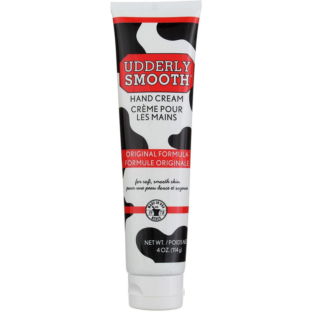 Udderly Smooth Lightly Scented Hand Cream pack of 3 tubes for daily moisture.