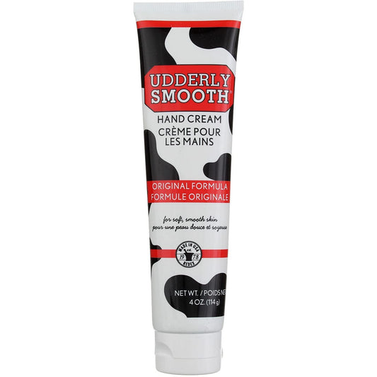 Udderly Smooth Lightly Scented Hand Cream pack of 3 tubes for daily moisture.