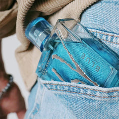 UDV Blue bottle side profile emphasizes balanced shape and versatility.