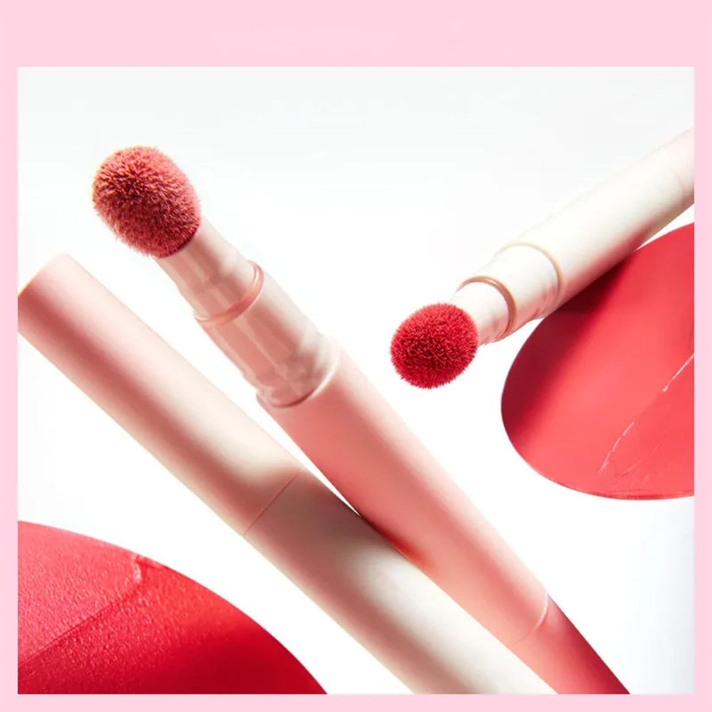 Ueuiu lip product plumping effect adds subtle volume.
