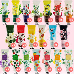 UHBYJM 20-fragrances bundle provides variety for personalized hand care.