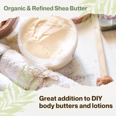 uhrohmu shea butter used in lotion and candle bases for professional results