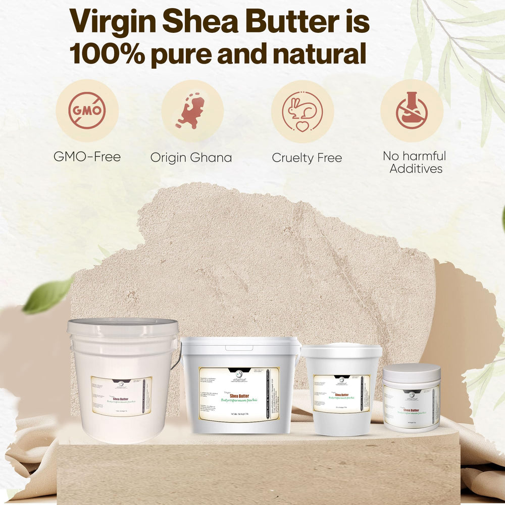 uh*Roh*Muh shea butter supports hair and skin care recipes.