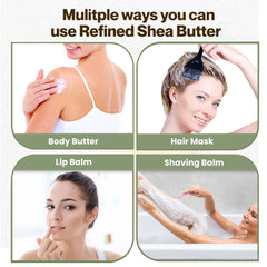 uh*Roh*Muh shea butter melting pool shows easy blending for formulations.