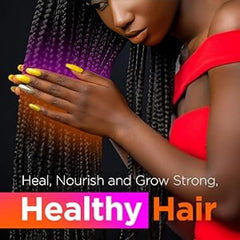 Uhuru Naturals ChadianChebe powder in use during routine application.
