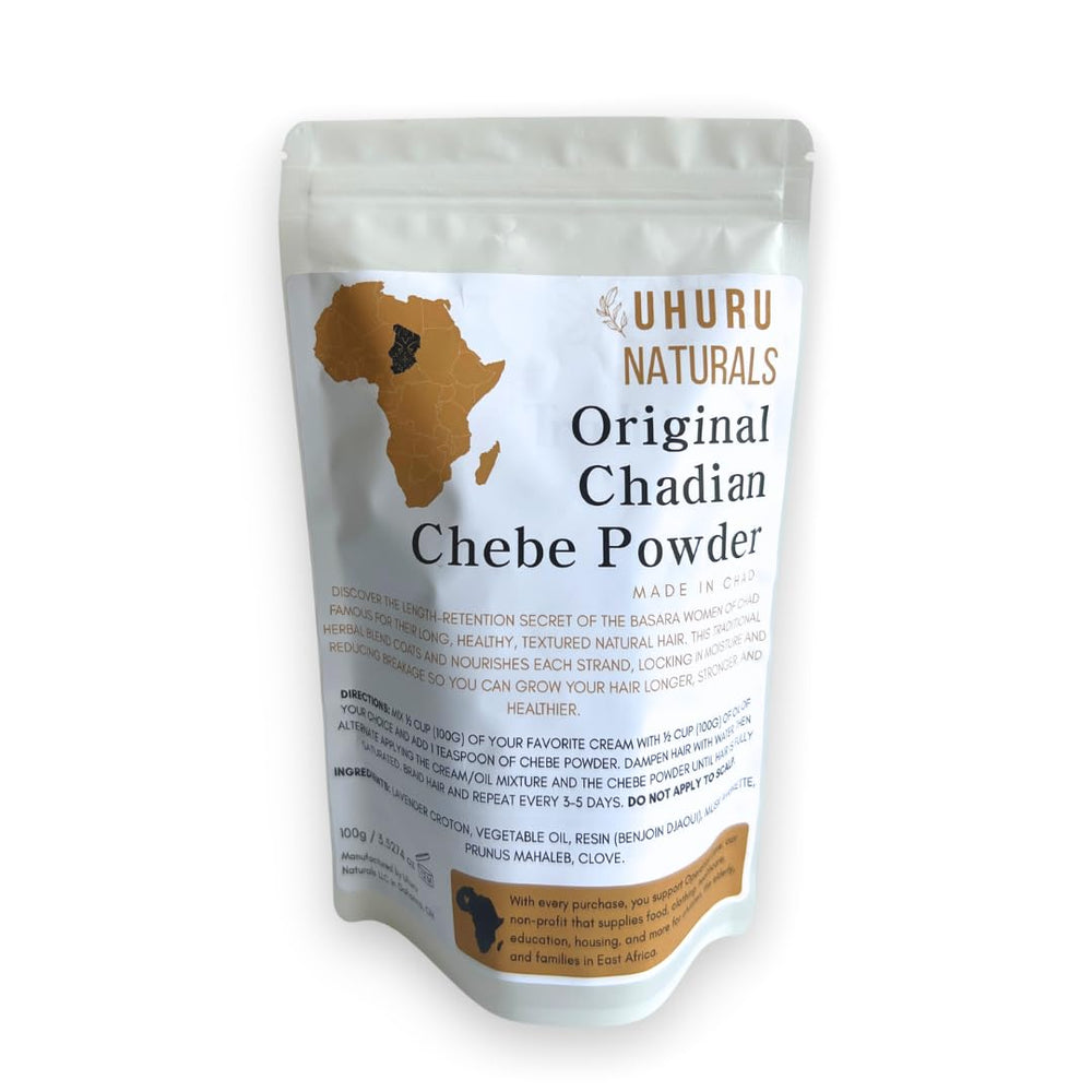 Uhuru Naturals ChadianChebe Powder mixing bowl for easy prep.