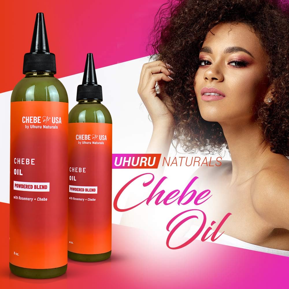Uhuru Naturals Chebe Oil Powdered Blend protective style care for length retention
