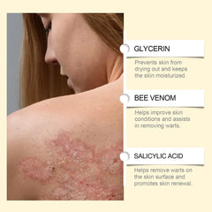 UKDVRL Bee Venom Cream closeup texture reveals creamy, smooth spread for easy application