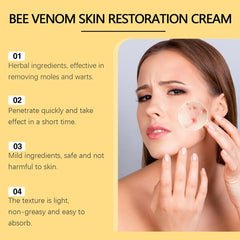 UKDVRL Bee Venom Cream tube application demonstrates convenient daily use