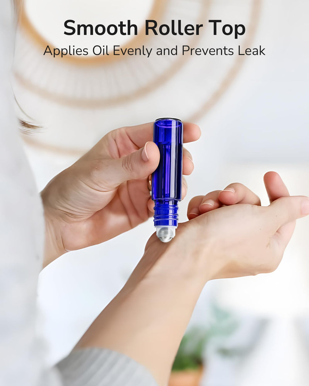 ULG leak-proof roller bottle with tight threads to prevent leaks