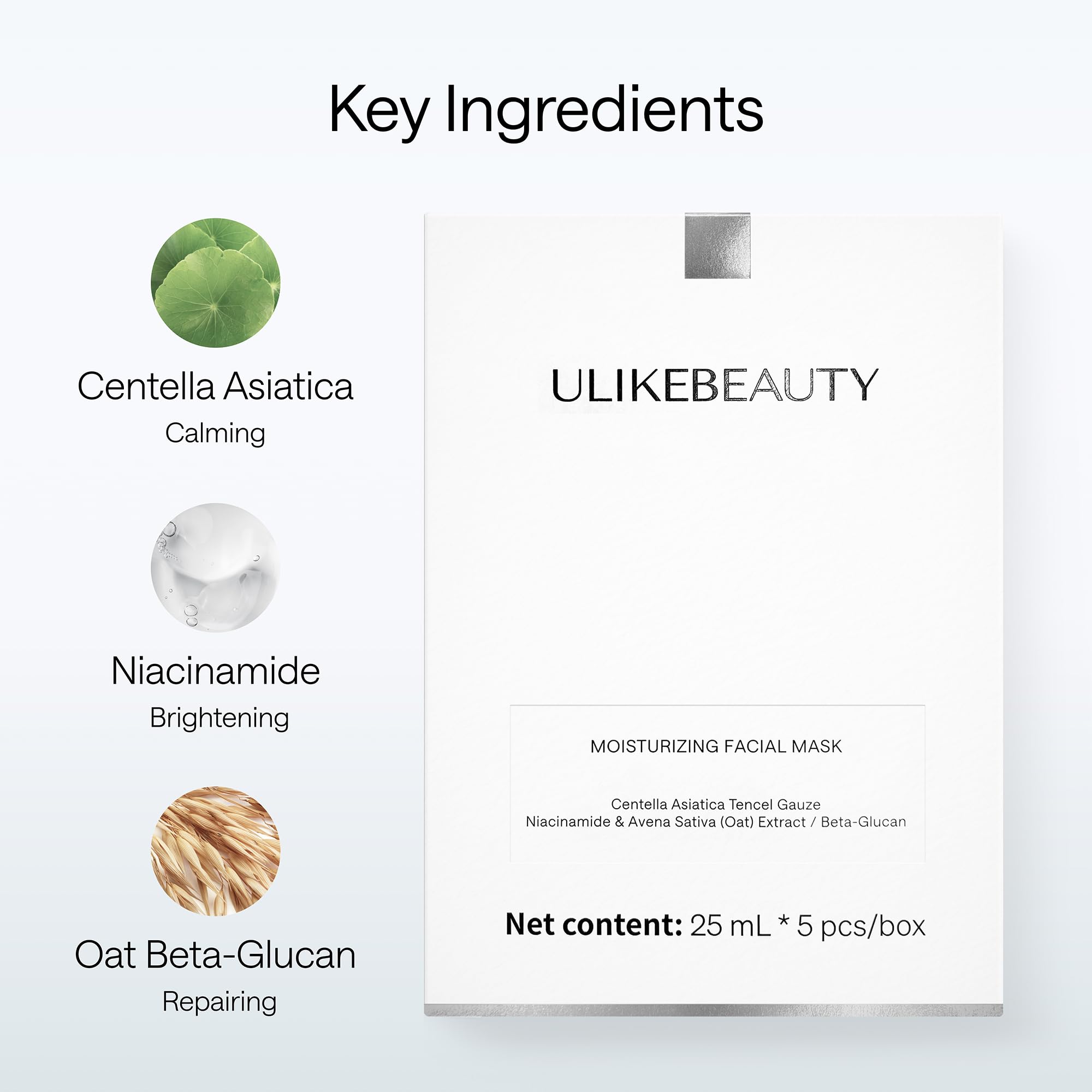 Ulikebeauty Ultra-thin Tencel Sheet application demonstrating breathable fit and serum absorption