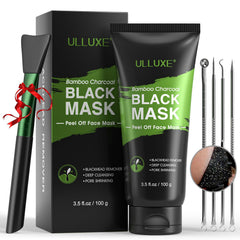 ulluxe Blackhead Remover Mask Kit packshot for deep cleansing and pore care