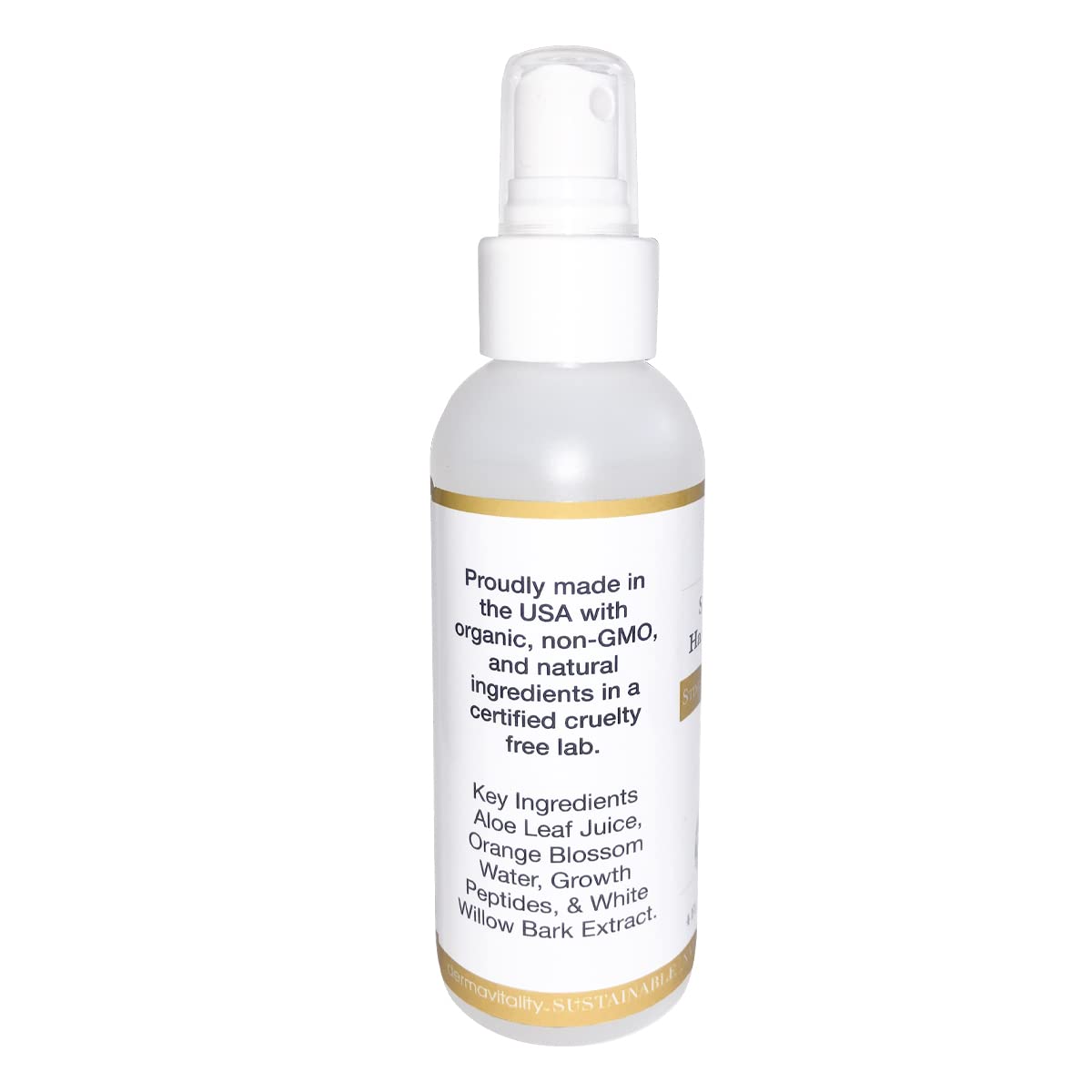 UltimateVitality natural, organic formula free from parabens, silicones, sulfates.