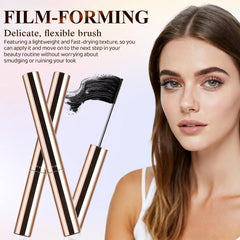 Ultra-Fine Lengthening Mascara in Black+Brown offers versatile day-to-night looks.