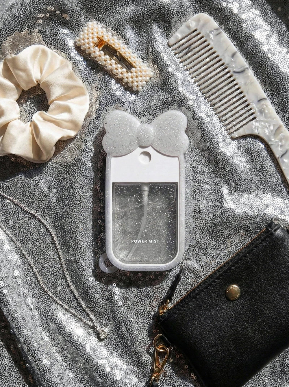 ULTRASKINX Ribbon Bow Case snug-fit protects your sanitizer bottle on the go.