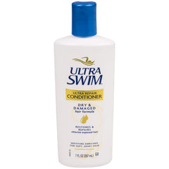 UltraSwim Ultra Repair Conditioner 7oz bottle in pack of six, front view, nourishes dry hair.