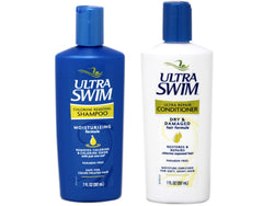 UltraSwim Dynamic Duo Repair Shampoo bottle—nourishes dry hair for healthier feel