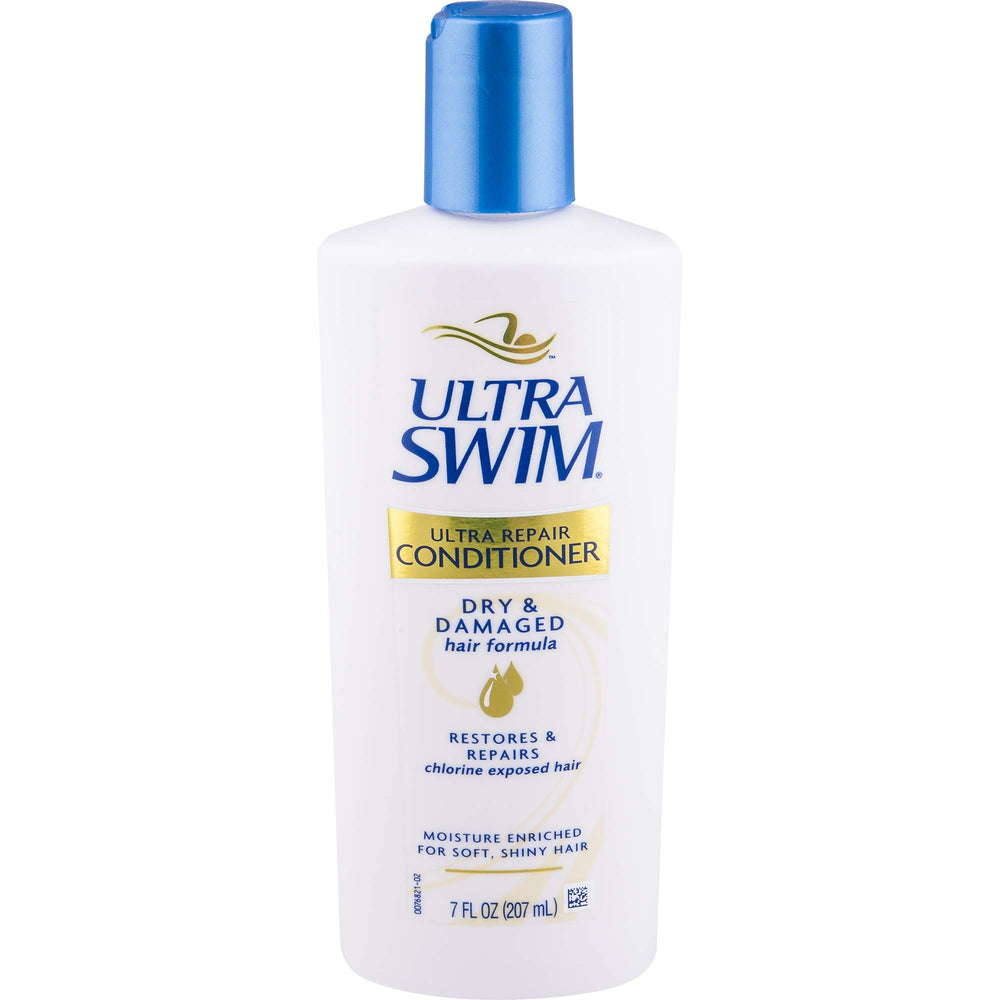 UltraSwim Ultra Repair Conditioner 7oz bottle for hydrated, smooth swim hair.