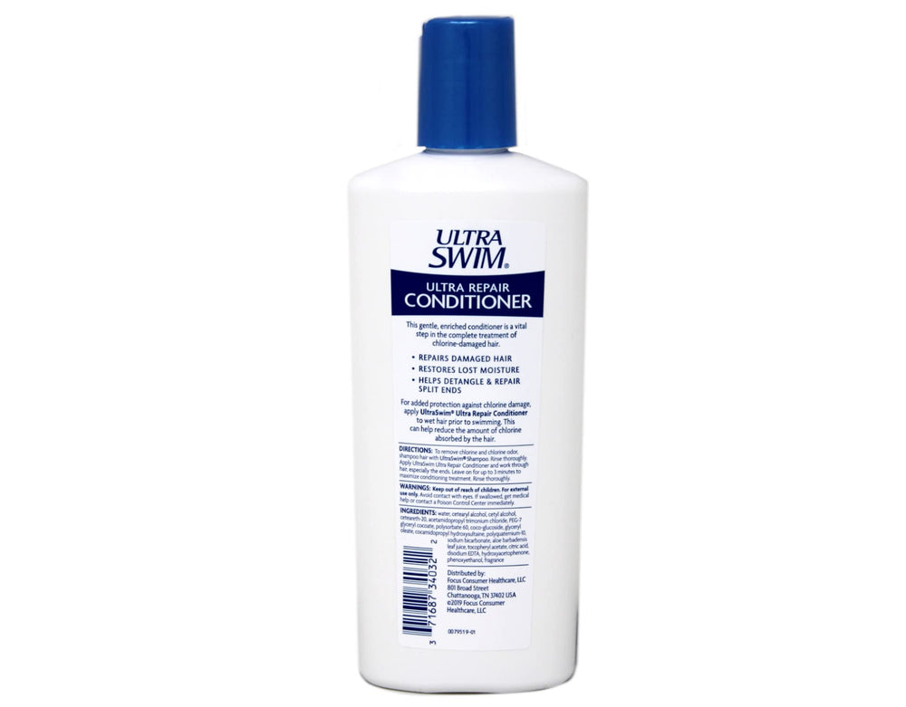 UltraSwim label details highlight nourishing, repair-oriented formula