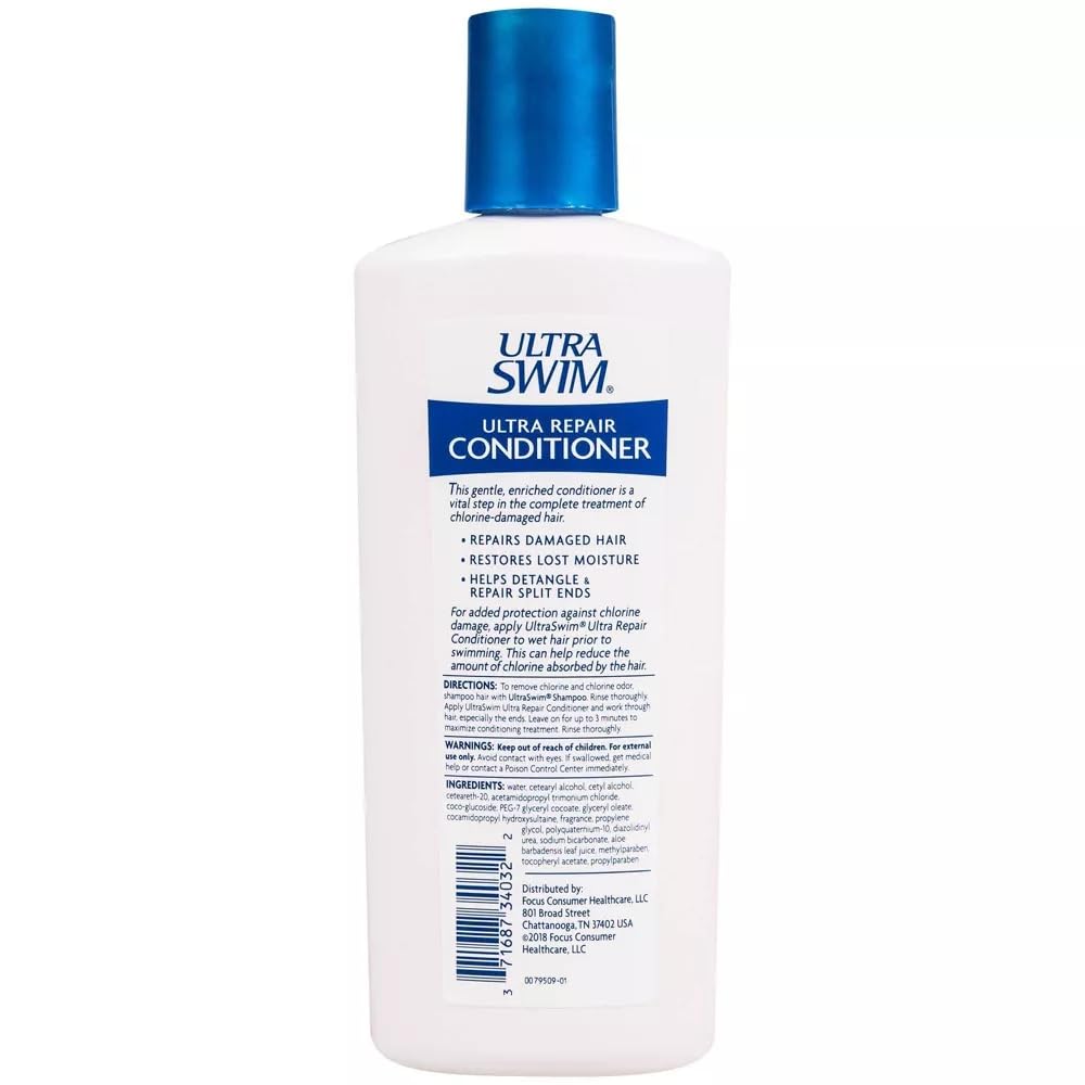 UltraSwim Ultra Repair Conditioner 4-pack image, for easy post-swim hair care.