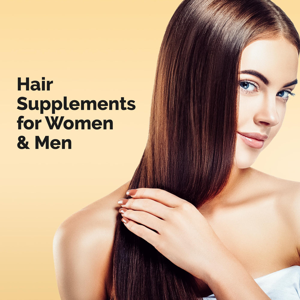 Ultrax Labs Hair Rush ingredients chart with pumpkin seed and minerals.