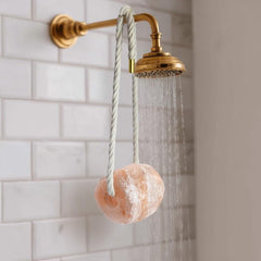 UMAID Bath Salt Buddy handcrafted solid salt for repeated use.