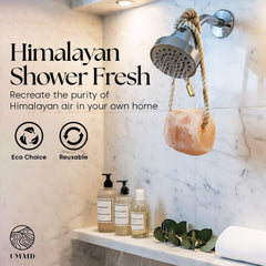 UMAID spa-inspired self-care ritual for refreshing showers and calm baths.