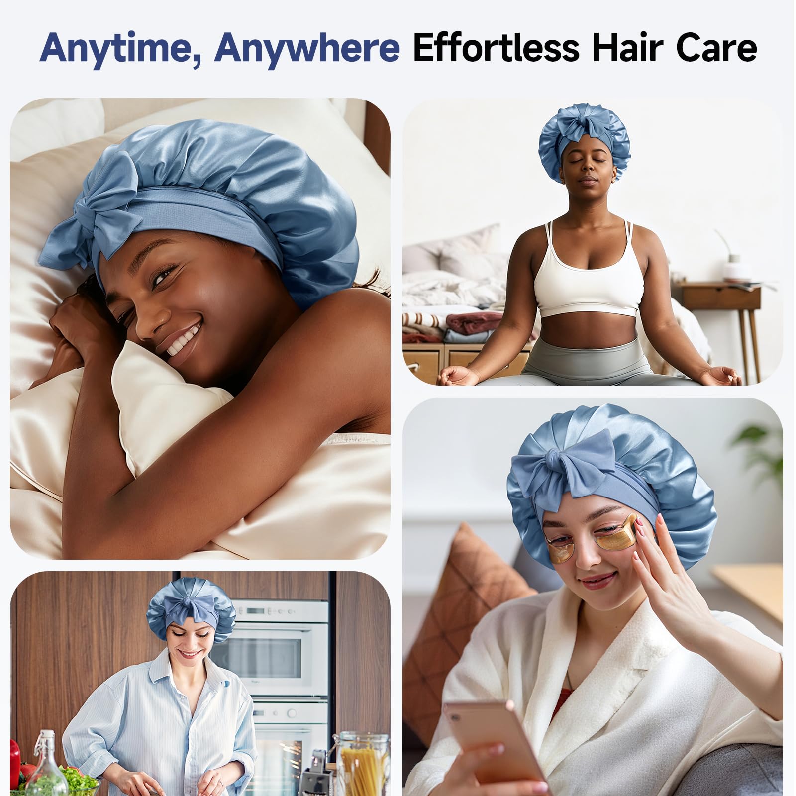 Umisleep silk bonnet ideal for gifts and self-care routines.