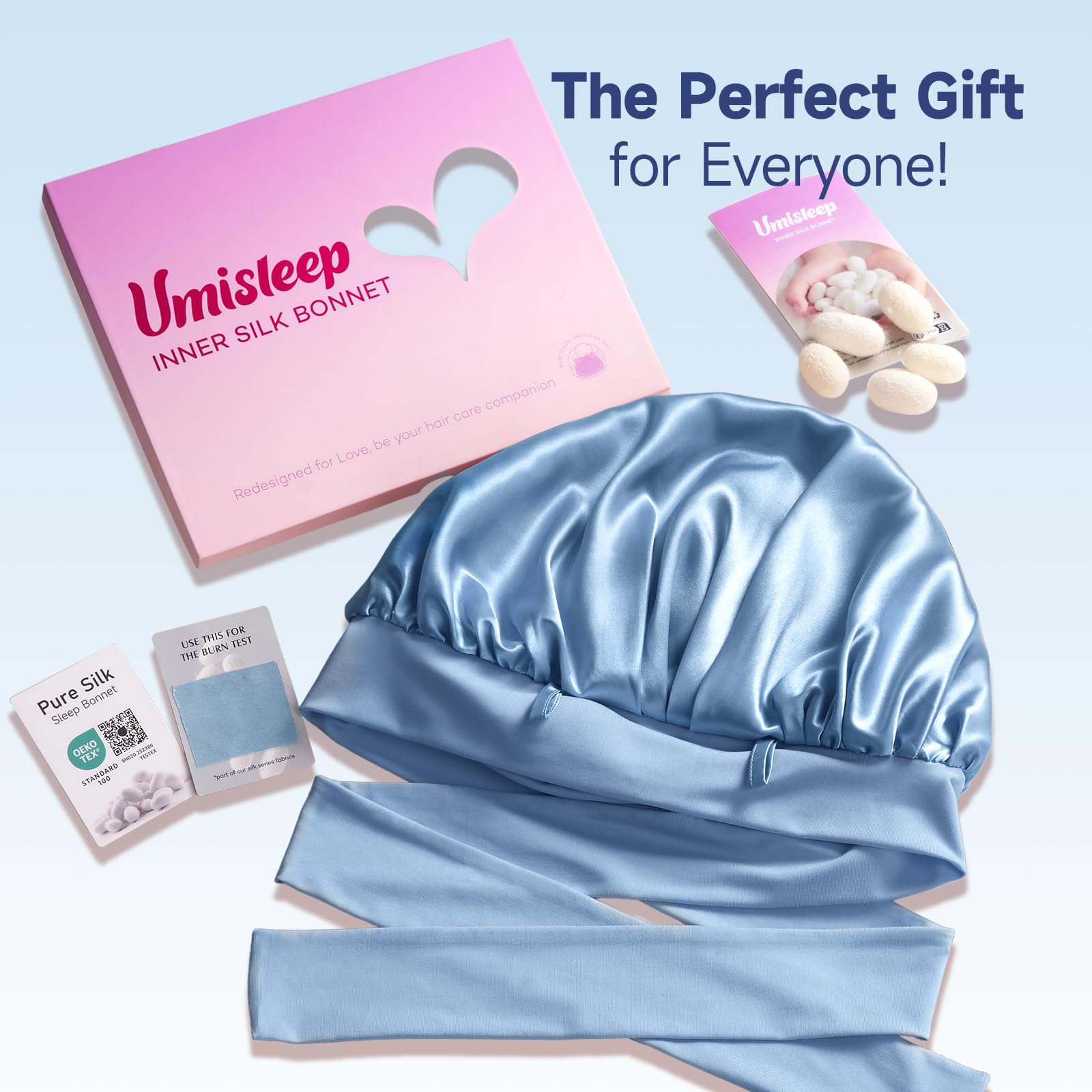 Umisleep gift-ready packaging, perfect for birthdays or spa-inspired treats.