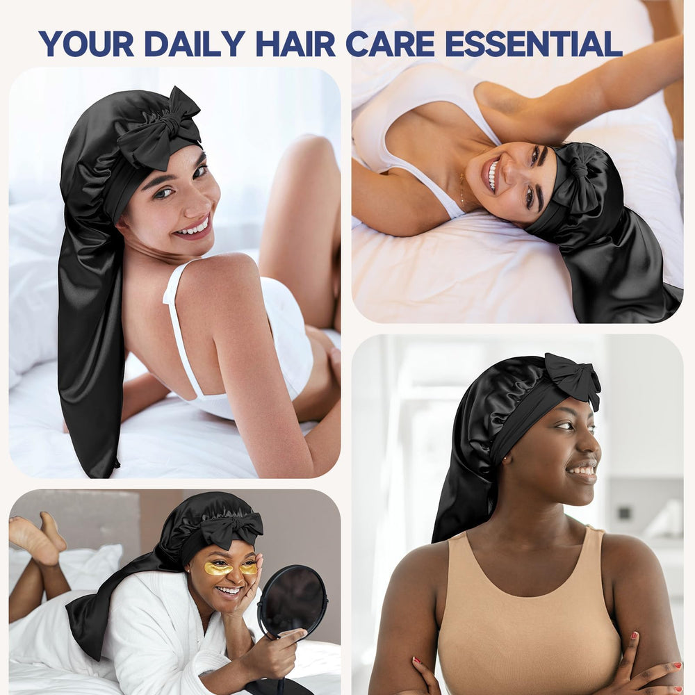 Umisleep Silk Bonnet gift-ready packaging for hair care enthusiasts.