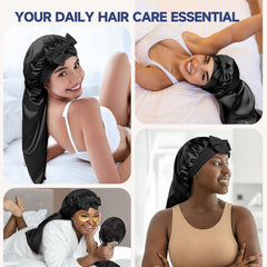 Umisleep Silk Bonnet gift-ready packaging for hair care enthusiasts.