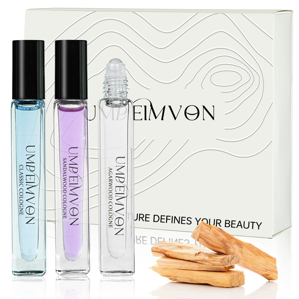Umpeimvon 3Pack Classic Cologne bottle for versatile daily wear