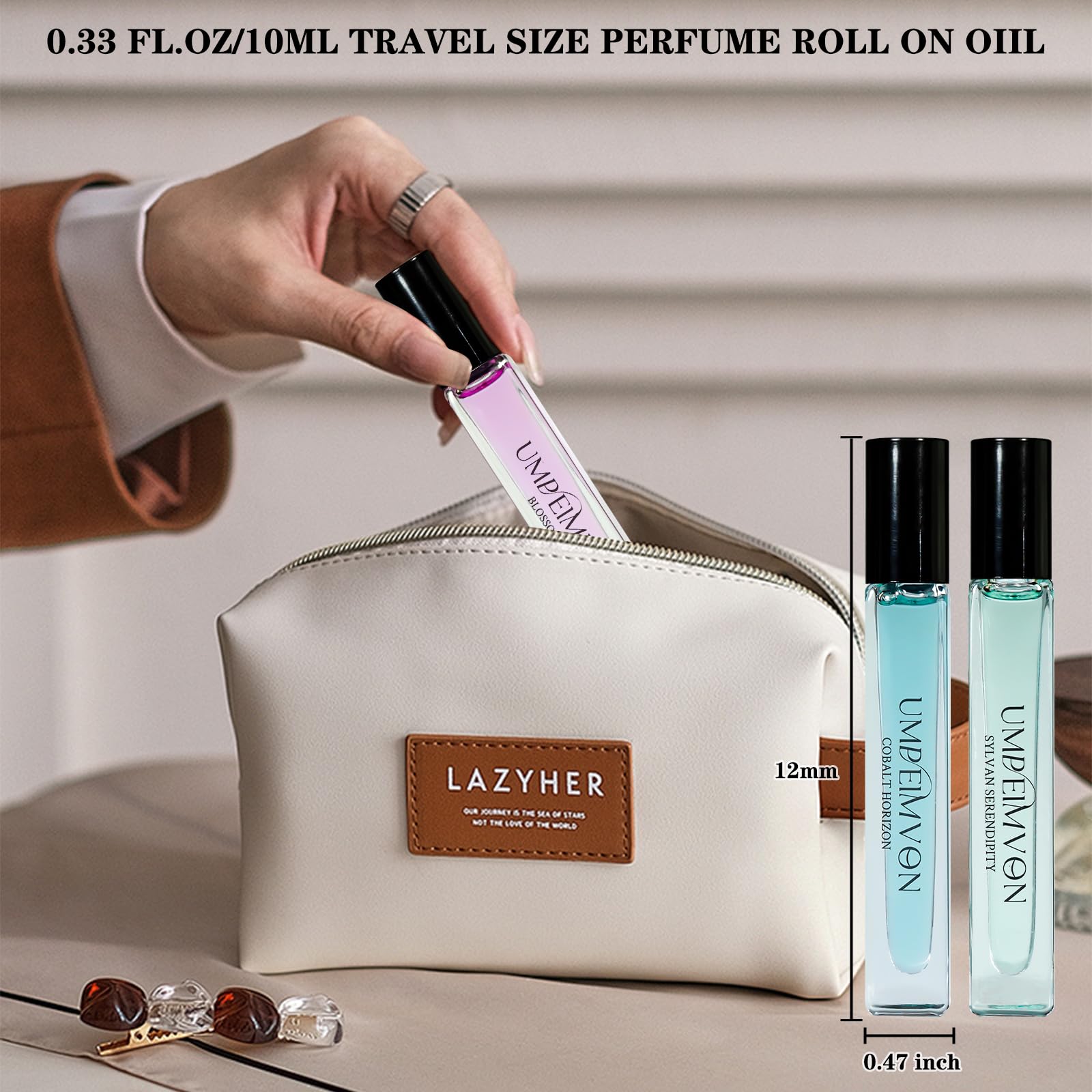 Umpeimvon unisex perfume oil collection suitable for day or night