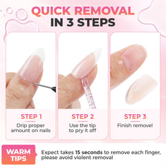 UNA GELLA Compact 20ml kit fits in bag for on-the-go nails.
