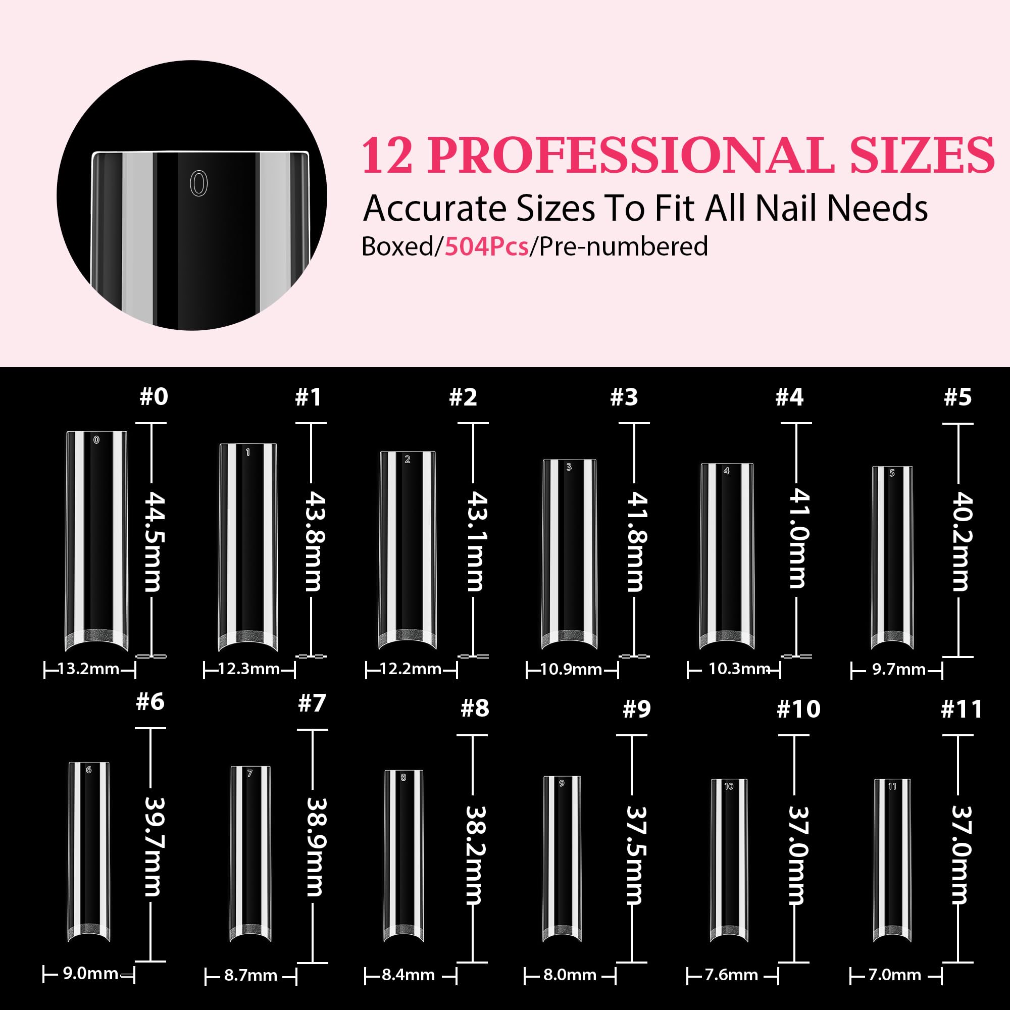 UNA GELLA DIY manicure setup with tips enables easy home nail art