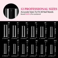 UNA GELLA DIY manicure setup with tips enables easy home nail art