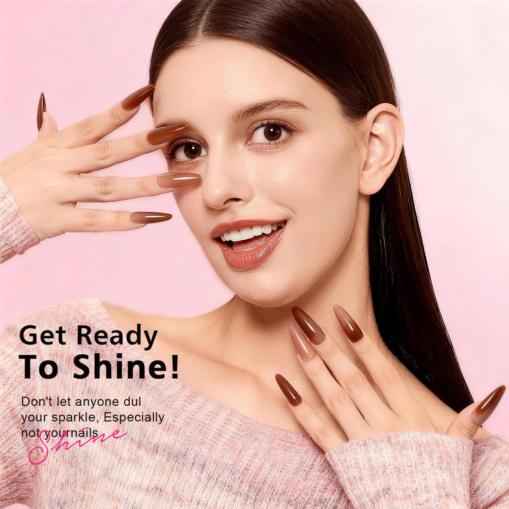 Unbednigt long-lasting, vivid nail pigment maintains gloss and color