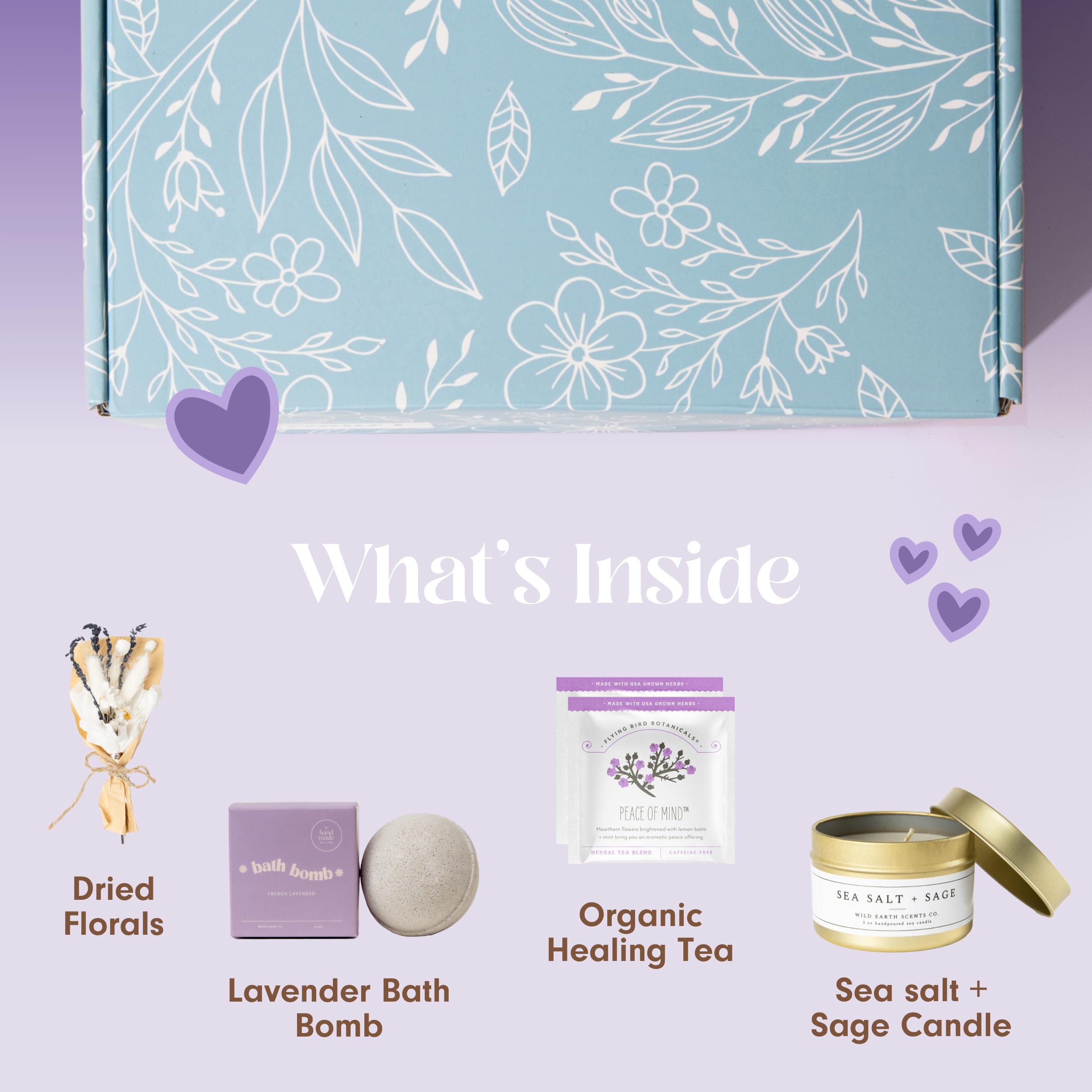 Unboxme Gifts lavender soap bar with soothing scent for gentle cleansing.