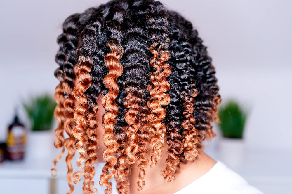 Texture closeup of the creme shows rich creamy consistency for detangling