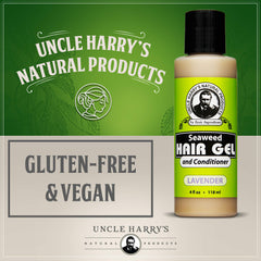 Uncle Harry's Lavender aroma promotes a calming routine during styling.