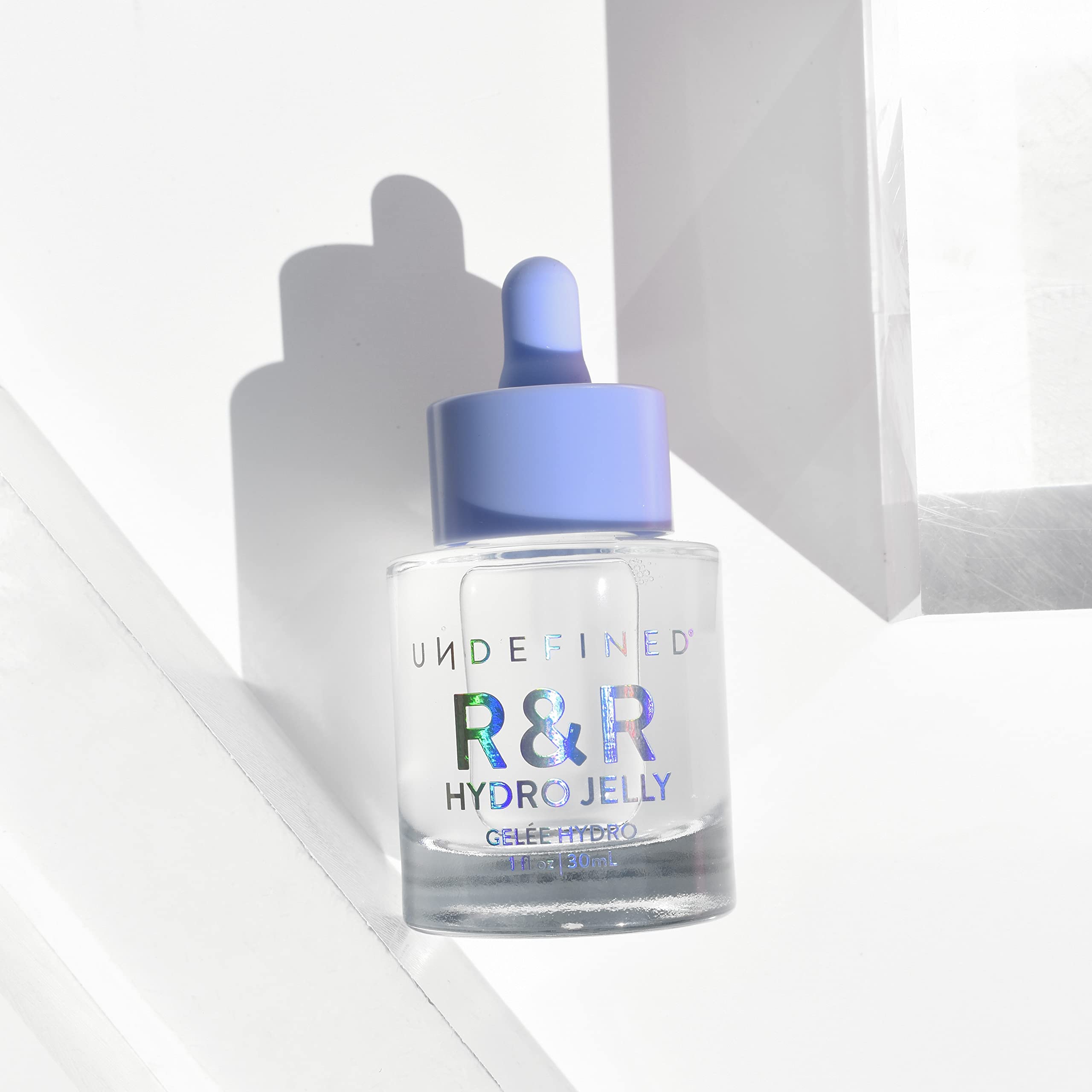 Undefined Beauty serum applied to the skin for daily hydration and comfort.