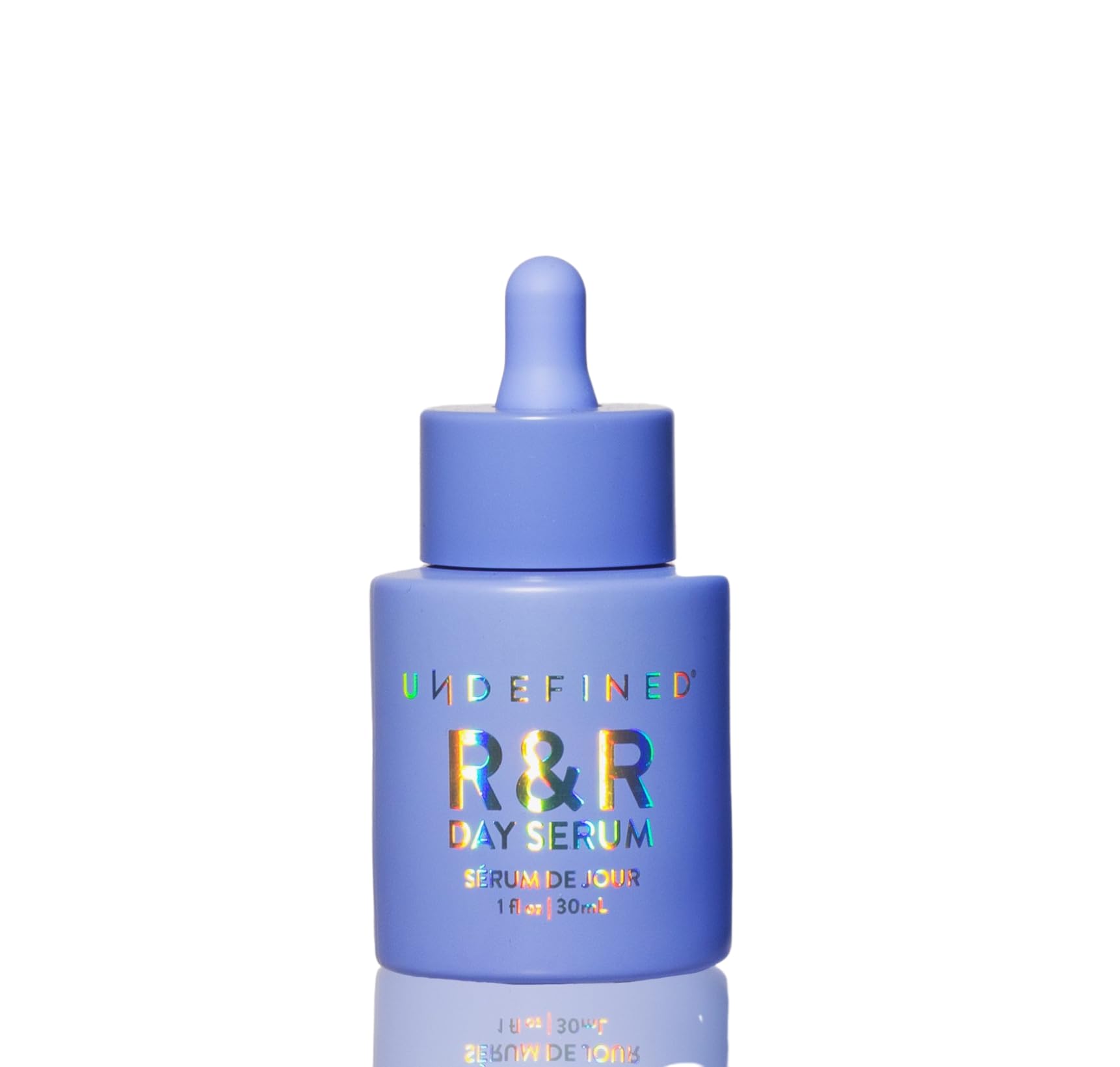 Undefined Beauty R&R Day Serum pores closeup hints refined-looking skin.