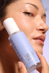 Undefined Beauty R&R Repair Mist spray on skin for soothing refresh