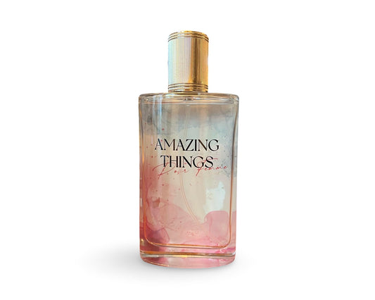 Gold-tone cap on Pour Femme bottle adds luxe finishing touch for evening wear