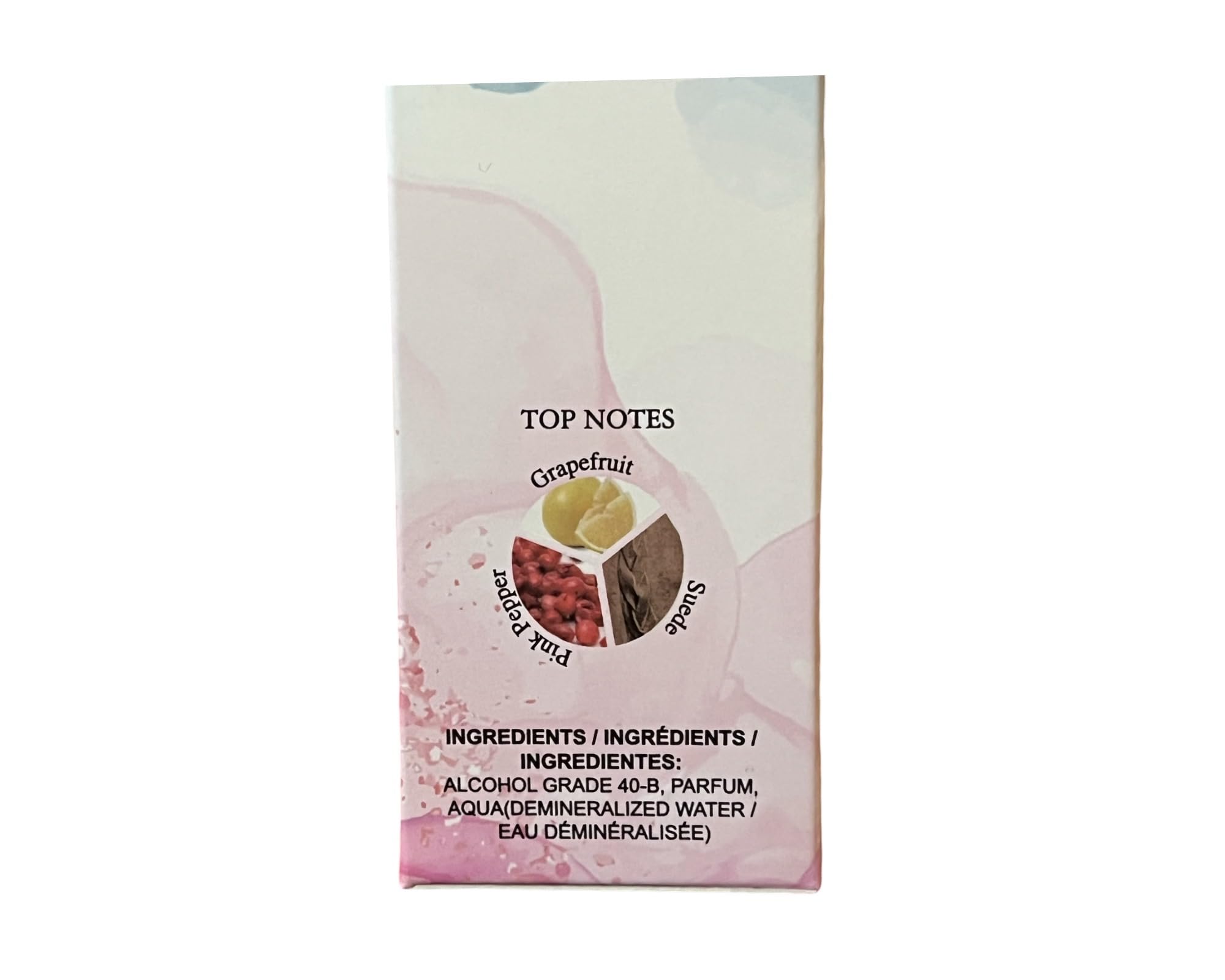 Pour Femme top notes grapefruit provide a bright intro for daily wear