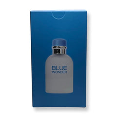 United Scents Blue Wonder top notes bergamot provide a fresh, uplifting opening.