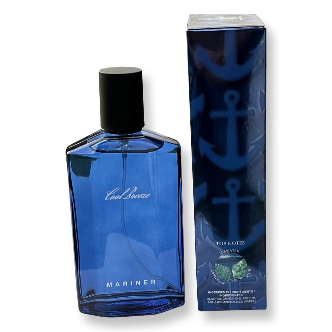 United Scents Cool Breeze Mariner gift-ready box supports thoughtful gifting.